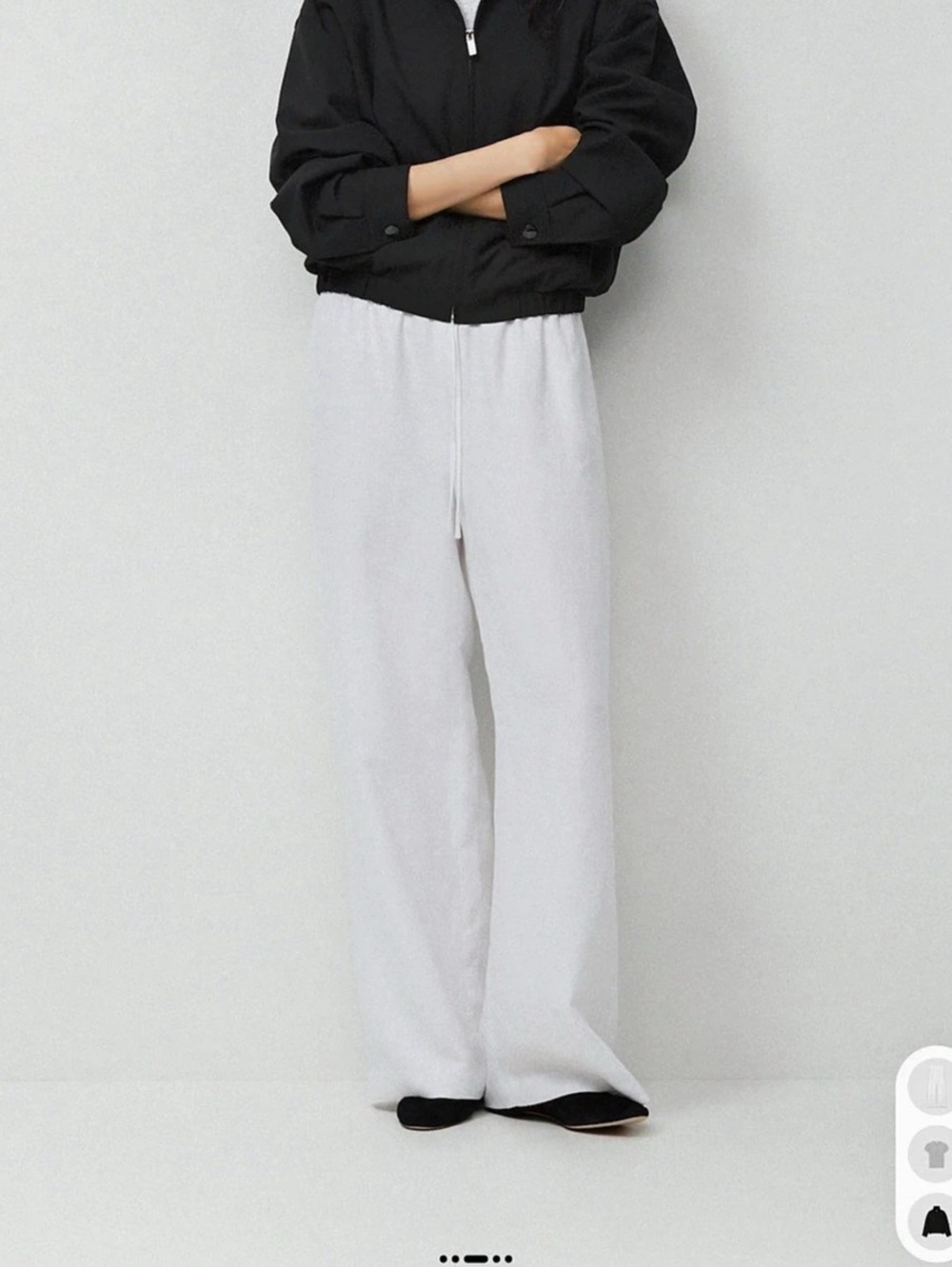 Aritzia Lodge Pant Cruise Linen White Size XS